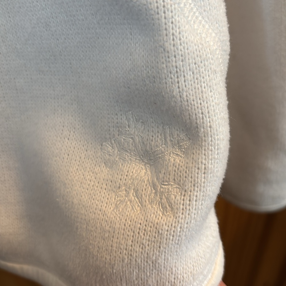 Mammut Womens Fleece Full Zip Jacket Sweater White Size S - Picture 7 of 13